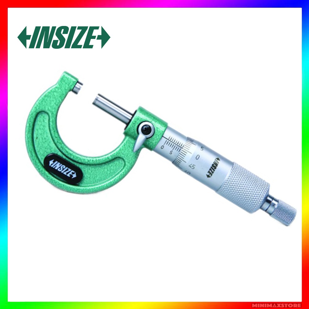 Jual INSIZE 320325A Outside Micrometer 0.25mm Range 025 mm