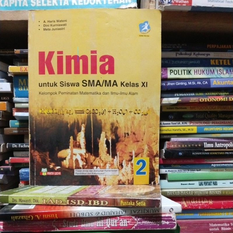 buku kimia kelas XI/11/2 sma /ma yrama widya revisi