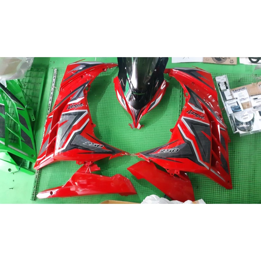 Fairing Full Set Fering Body  Ninja 250 FI  Variasi