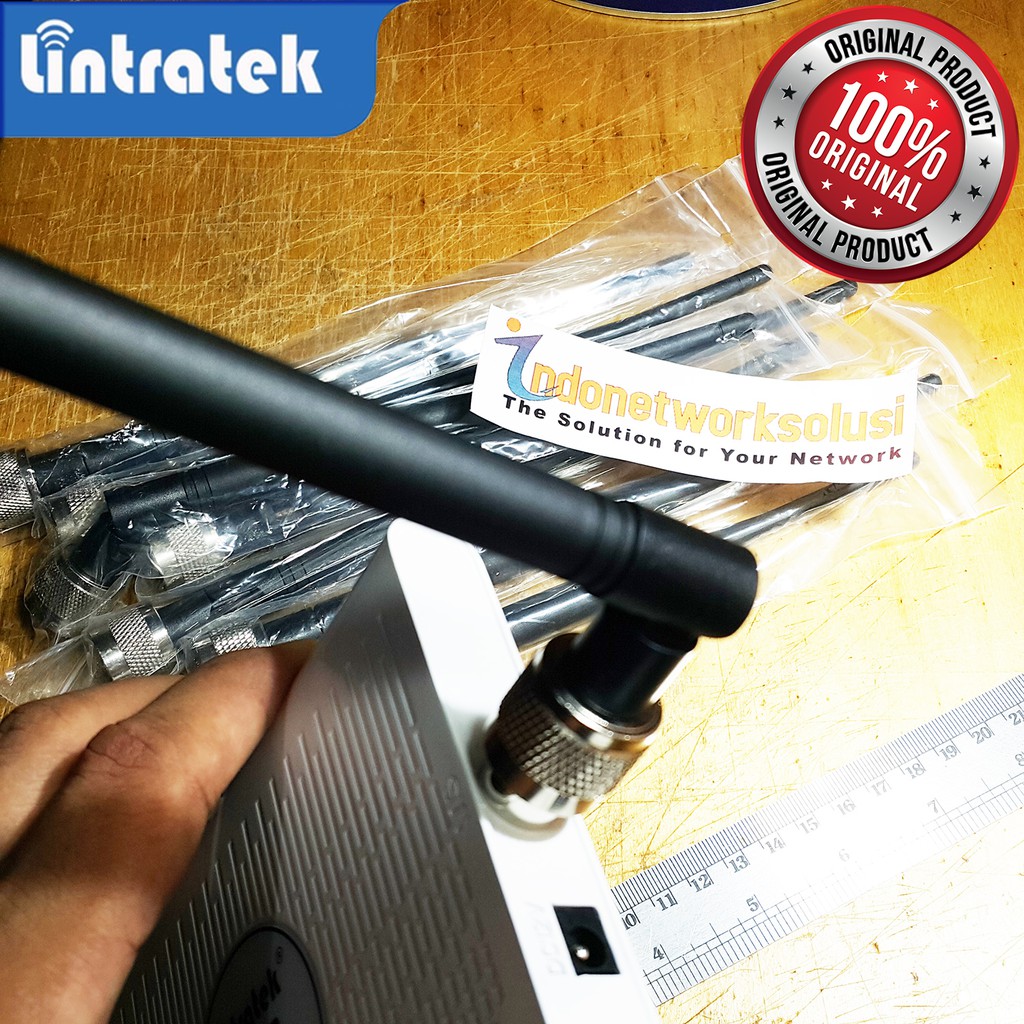 Antena Penguat Sinyal OMNI indoor Whip Stick Pendek Jengkal utk Repeater 2G 3G 4G Lintratek ORIGINAL