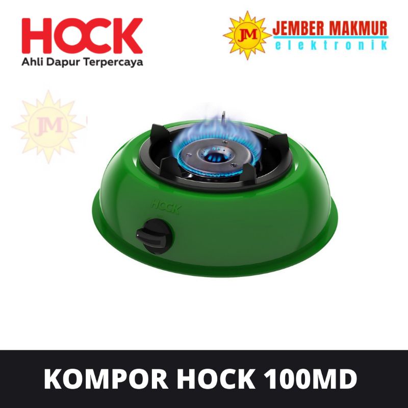 Hock Kompor Gas 1 Tungku Tahan Beban 100Kg Mutiara Deluxe 100MD