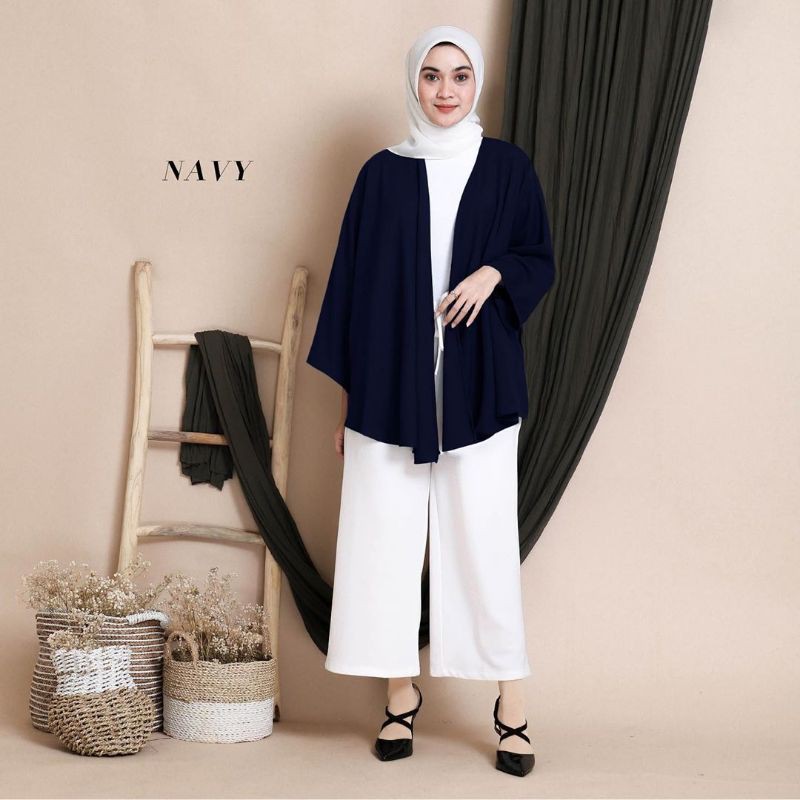 (BISA COD) OUTER PLAIN BASIC OUTER