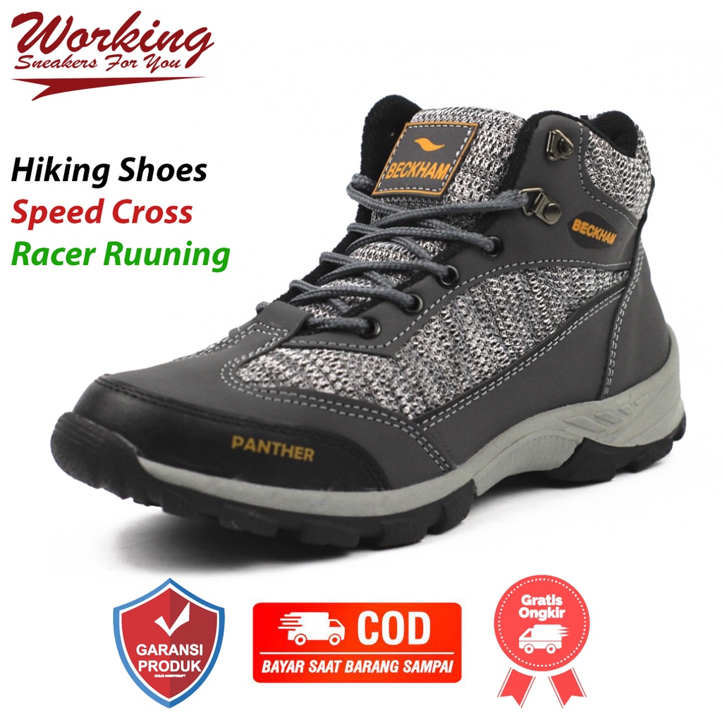 Sepatu Pria Working Boot Panther Sepatu Hiking Import