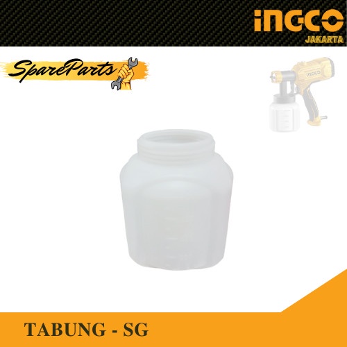 Tabung Spray Gun 800ML INGCO SPG3508 / SPG5008 / CSGLI2001 Cat Tembok