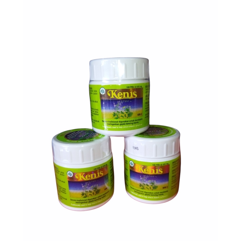

Kenis | kencing manis | isi 100 pil borobudur