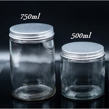 Toples Kaca 500ml / Toples Kaca 750 / Toples Kue Nastar / Toples Serba Guna