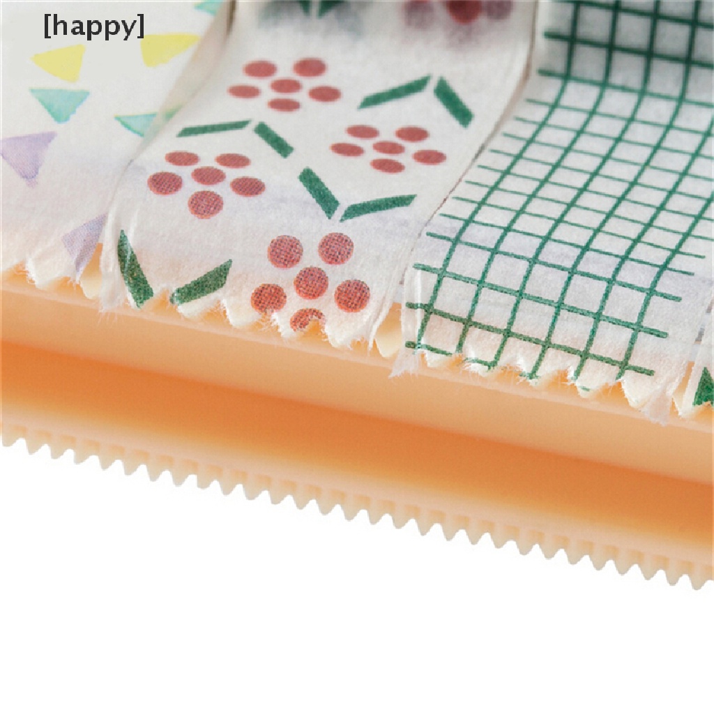 Ha Dispenser Holderpemotong Tapeselotip Bahan Plastik Multi Warna Untuk Perlengkapan Kantorsekolah