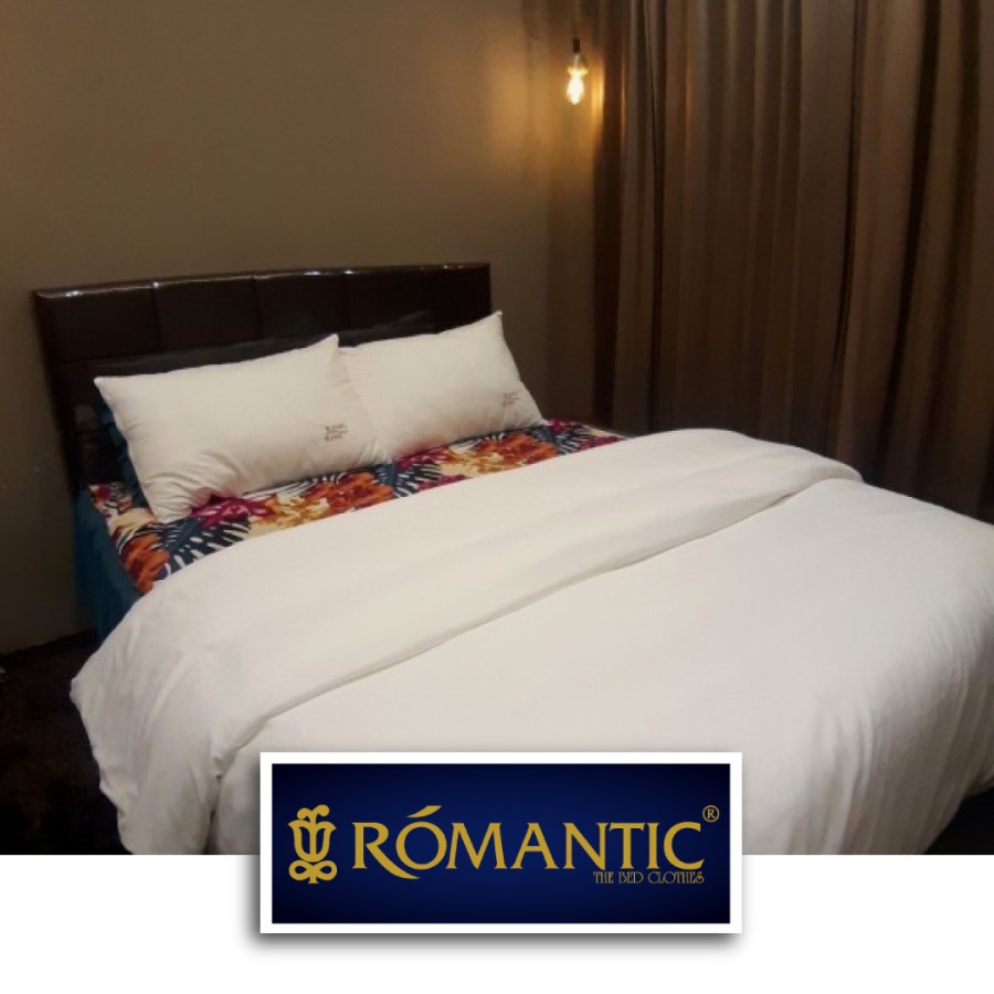 Duvet Cover Romantic CVC standard hotel bintang 3 4