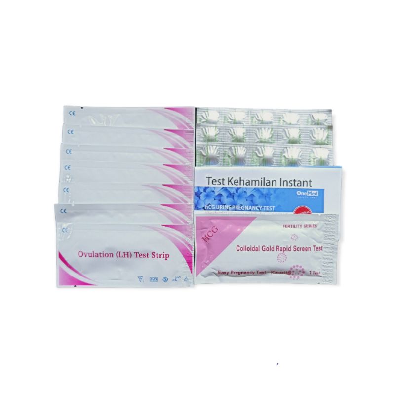 Paket Hemat!!! Ovulation LH Test Strip ~ Test Hamil ~ Afolat