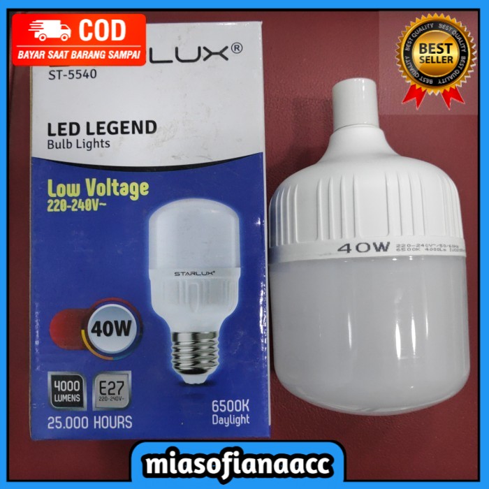 (COD) LAMPU LED 40W / BOHLAM LED STARLUX 40W ST-5540 LED LEGEND