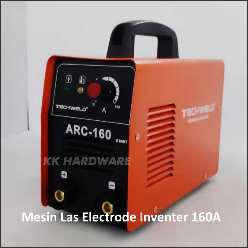 Mesin Las Listrik Techweld MMA160A Travo Las Inverter Untuk Kawat Las Electrode