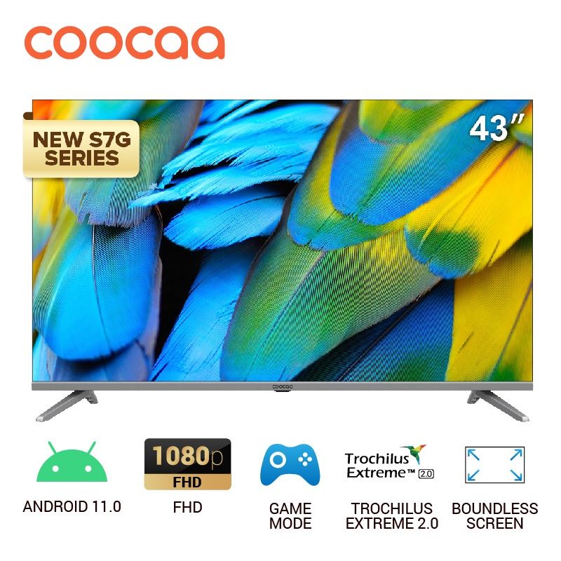 LED COOCAA 43S7G ANDROID 11 SMARTTV coca