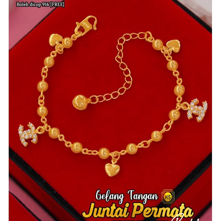GELANG RANTAI MEWAH ANAK EMAS BANGKOK SADUR