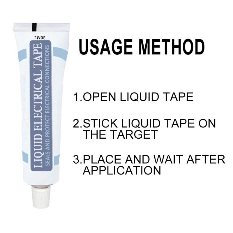 GSSi Synid Lem Kabel Listrik Silicone Insulating High Temperature Sealing Glue 30 Ml - E209 - Black Or-i