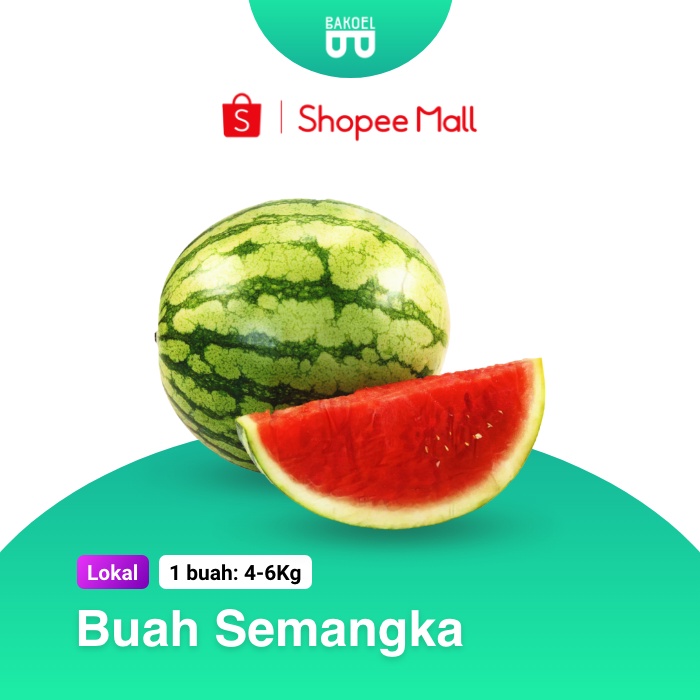 

Buah Semangka Segar (Harga Per Buah) - Bakoel Sayur Online