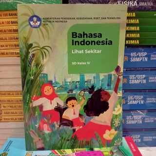 Jual Buku Pelajaran Bahasa Indonesia  Lihat Sekitar ! SD Kelas 4 K