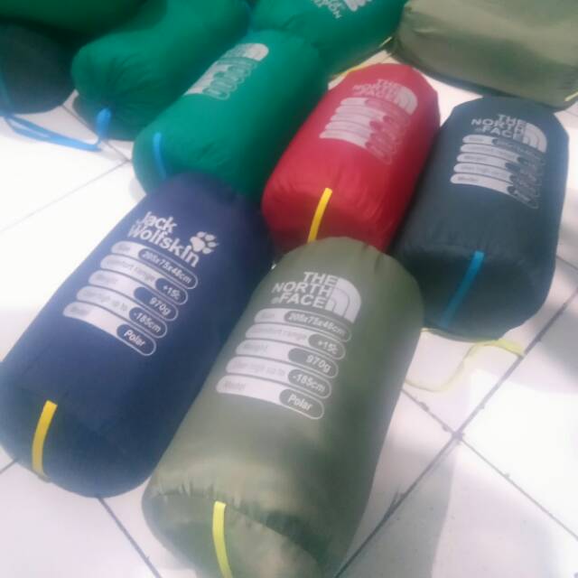 Sleeping bag polar tebal