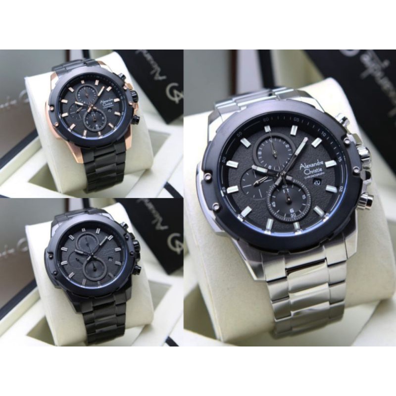 Jam Tangan Alexandre Christie 6583 Original