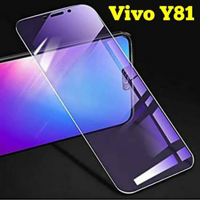 TEMPERED GLASS FULL LEM &amp; FULL COVER VIVO Y81/ Anti Gores VIVO Y81 [ ANTI-BLUELIGHT ]