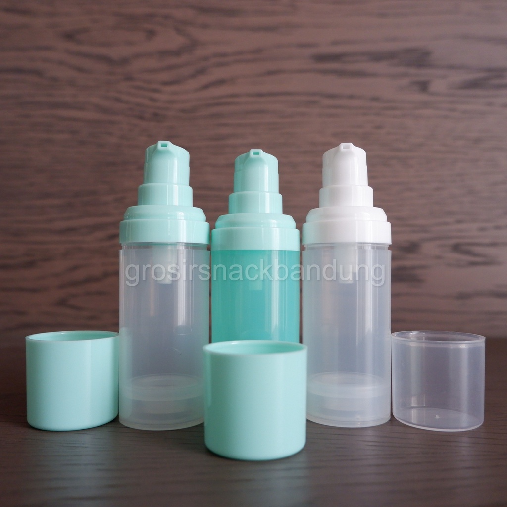 Botol Airless Spray 30ml Botol Serum Airless Pump Kosmetik Skin Care 30ml