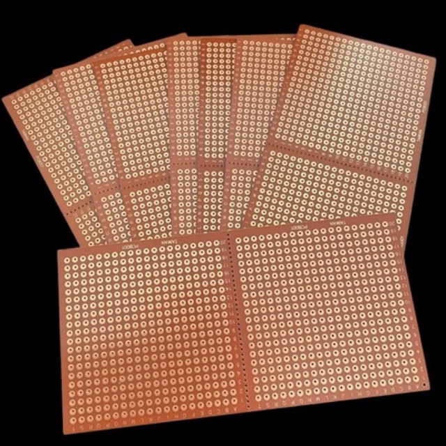 PCB POLOS PCB FIBER 20x10cm PCB LUBANG 17,5x8cm PER LEMBAR