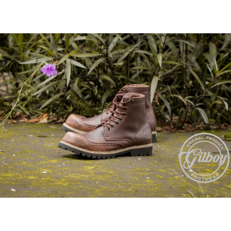  Sepatu  Boots Pria  Murah  Model Klasik Safety Shoes By 