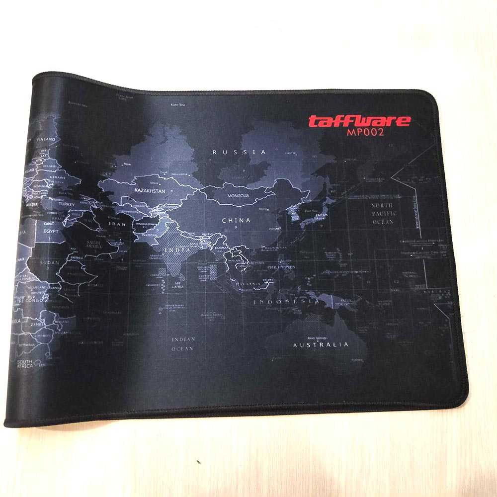 Taffware Gaming Mouse Pad XL Desk Mat Motif Peta Dunia