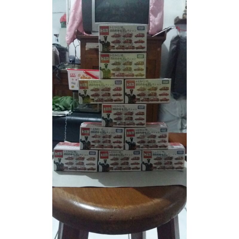 Tomica blind box car. Tomica series polisi jepang