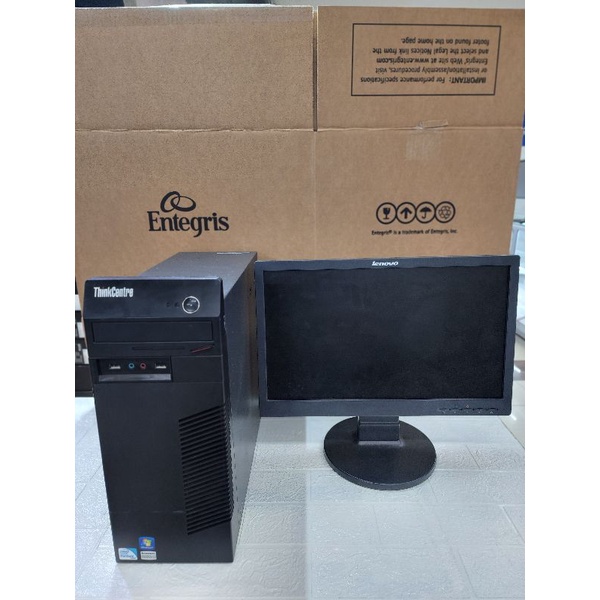 CPU LENGKAP SIAP PAKAI CORE I3 RAM 4GB HDD 500GB LCD 19 INCH KEYBORD MOUSE OBRAL