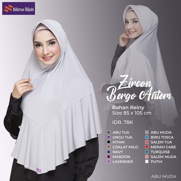 Zircon bergo antem nibras hijab nibras bergo