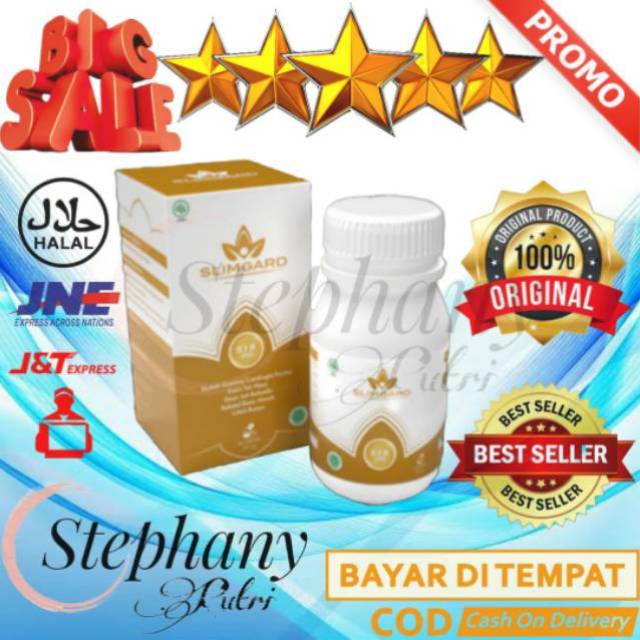 SLIMGARD asli 100% original OBAT DIET PENURUN BERAT BADAN PELANGSING BADAN AMPUH mantap