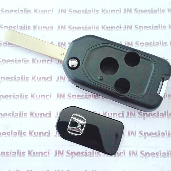 FLIP KEY HONDA ACCORD CRV 3 TOMBOL - Flipkey Kunci lipat  honda arccord /crv 3 tombol