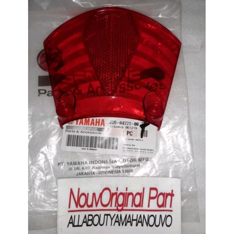 Mika Stoplamp Merah Nouvo Z Mika Lampu Rem Belakang Merah Nouvo Z Original Yamaha