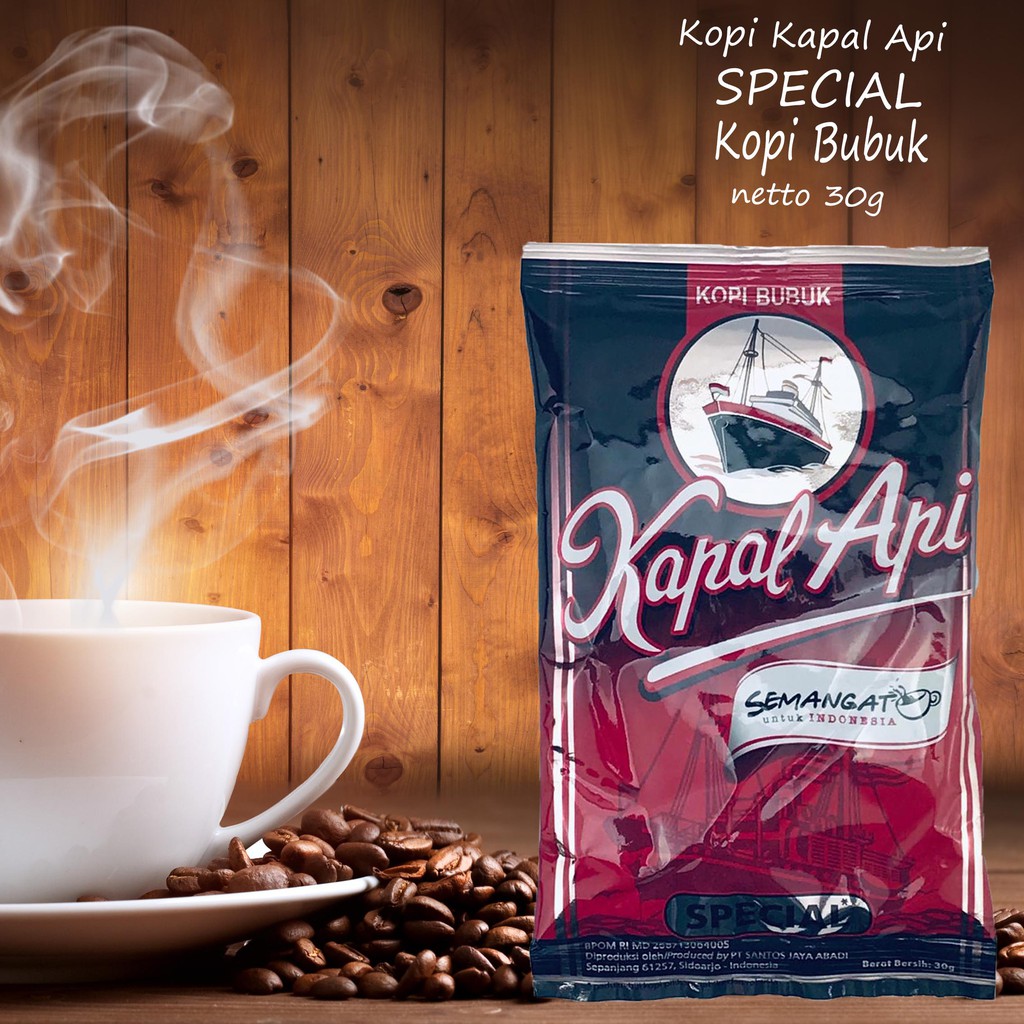 Kopi Kapal Api Special / Kopi Bubuk / 30g