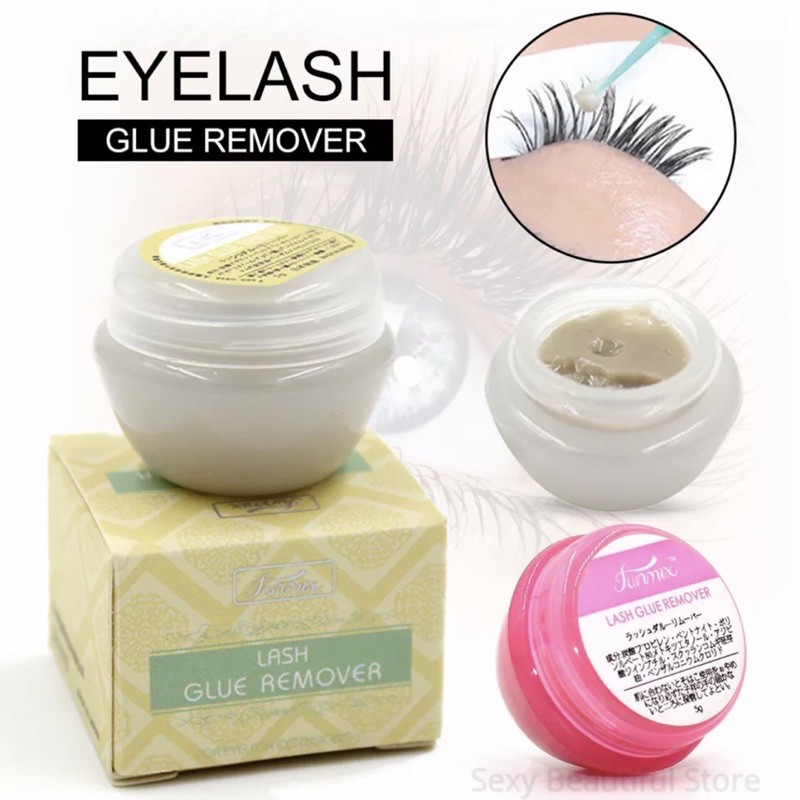 CREAM PERONTOK BULU MATA EYELASH EXTENSION eyelash glue remover 5gr / cream lepas lem bulu mata TIDAK PERIH