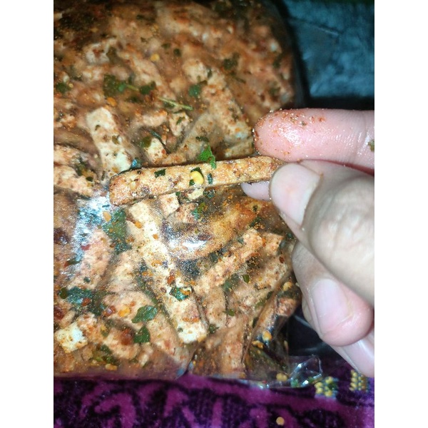 

Palu-Basreng Viral 1 kg pedas daun jeruk