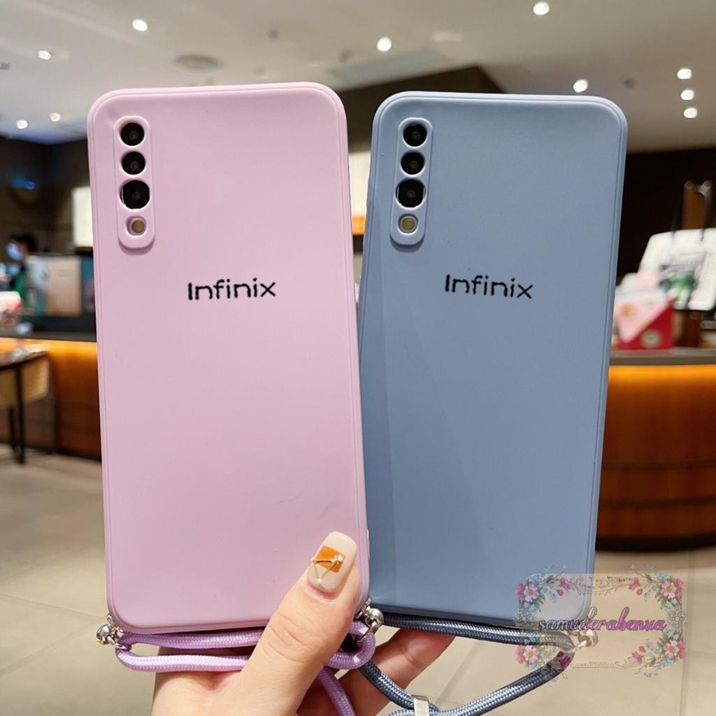 SOFTCASE SLINGCASE ORIGINAL SILIKON PELINDUNG KAMERA INFINIX HOT 8 9 10 10I PLAY SB3437