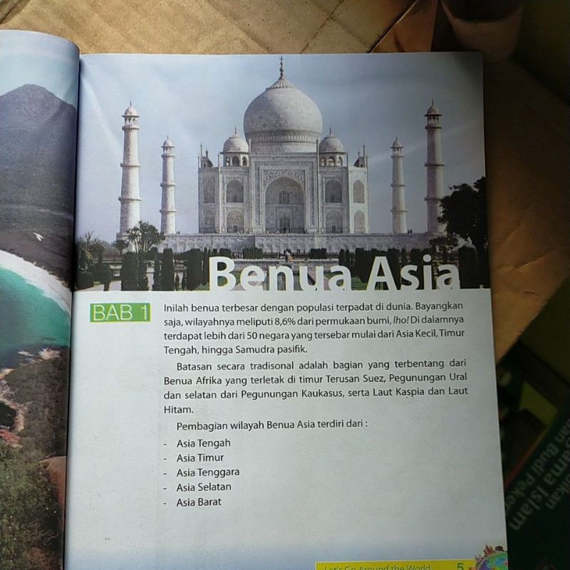 Buku petualangan let's go around the world petualang ke lima benua