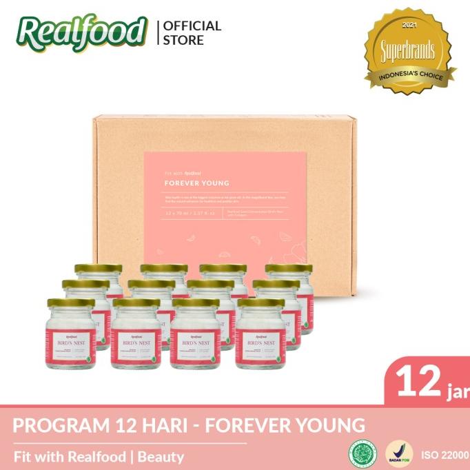 

Realfood Forever Young Minuman Sarang Burung Walet + Kolagen Hot