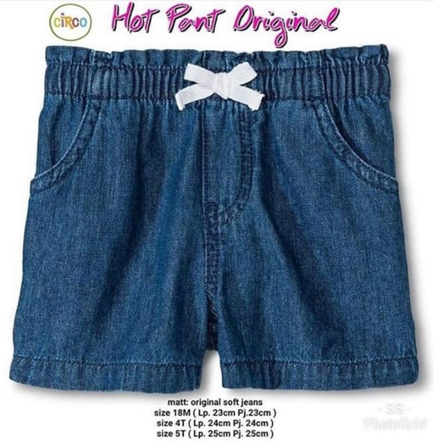 Hotpants Denim Circo Original