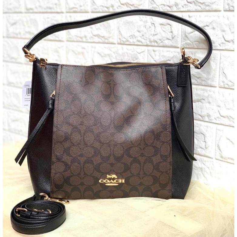 Coach Marlon Brown Black Signature