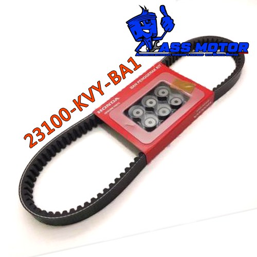 FAN BELT V BELT VBELT V-BELT Van Belt set plus roller Drive Belt Honda Beat Karbu scoopy KARBU spacy