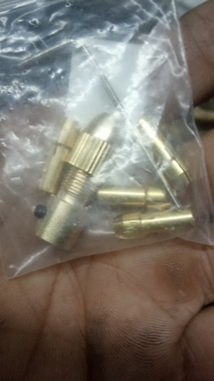 Set As 2mm Kepala Mini Drill Collet 5 Ukuran Mini Chuck Grinder 2 Mm