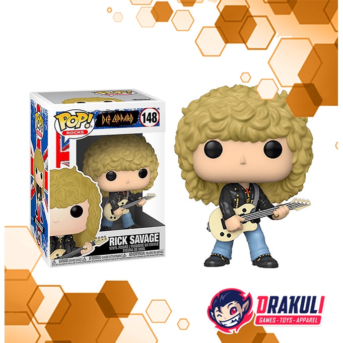 Toys Funko Pop! Rocks Def Leppard – Rick Savage