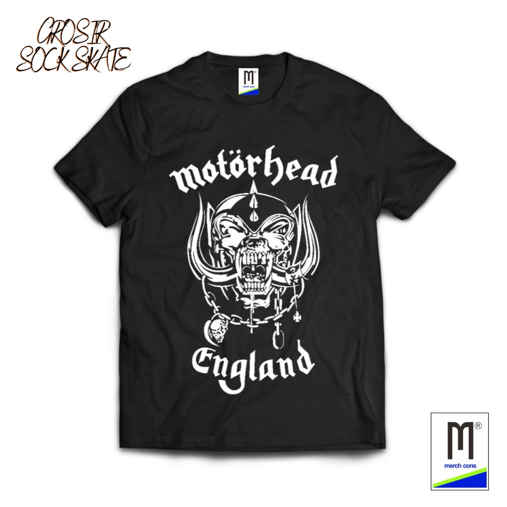 kaos band kaos musik distro vintage motorhead hitam 3