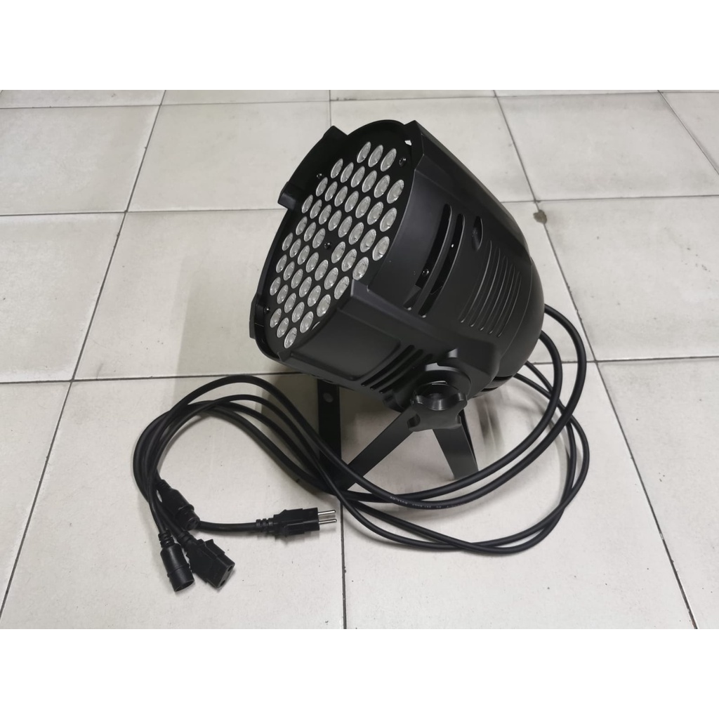 lampu panggung par led parled panggung disco par 54x3watt full colour