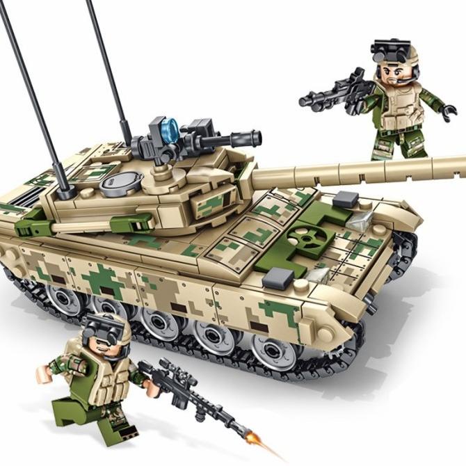 BARU Lego City Army Soldier tentara war Tank Police Station Minifigures