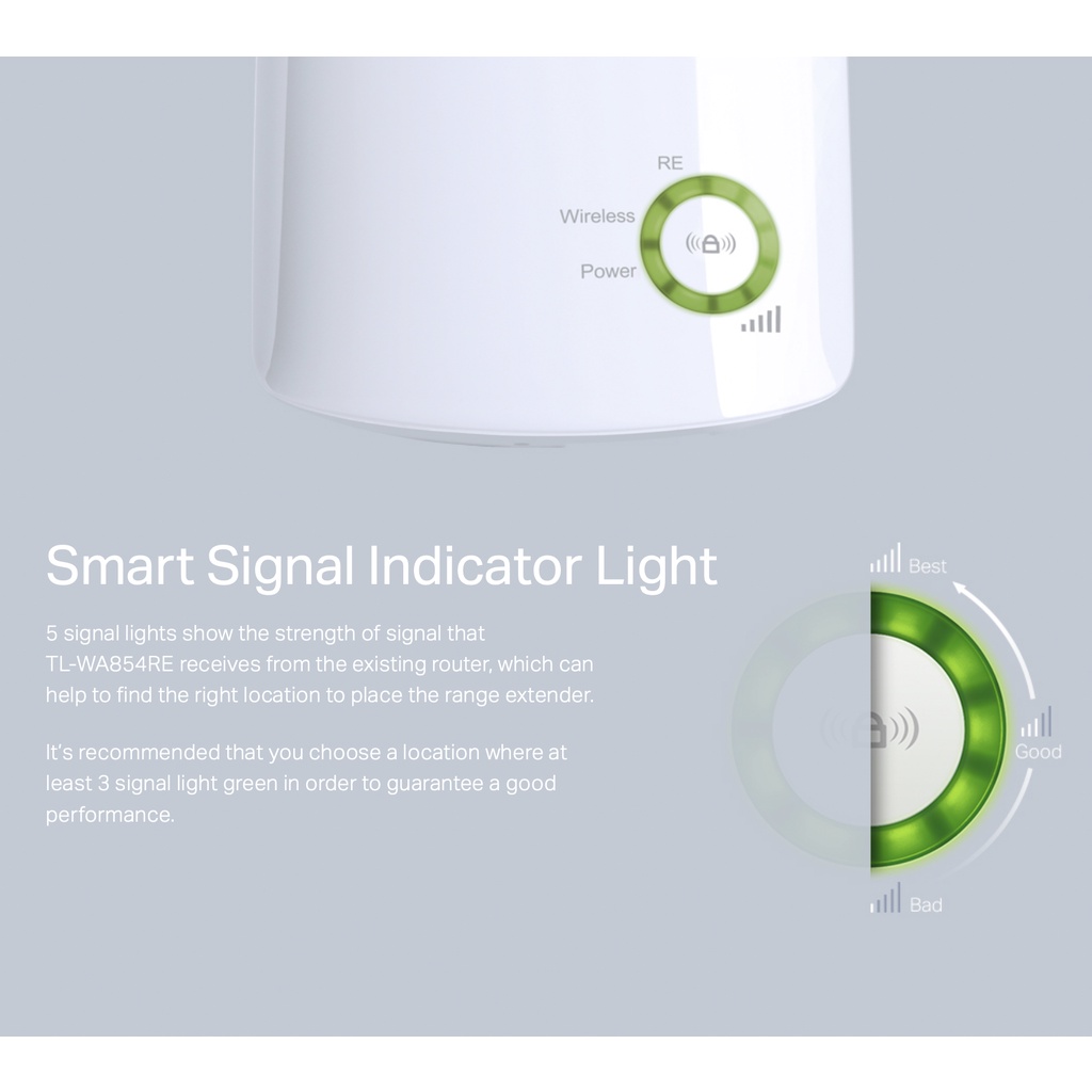 TP-Link TL-WA854RE 300Mbps WiFi Range Extender TP Link TLWA854RE