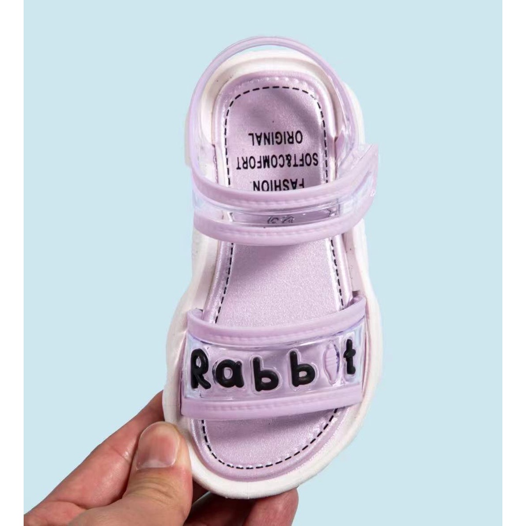 LittleAaron  RABBIT VEECI Sandal gunung Sepatu Sandal Anak Perempuan Model Lucu 1-6 Tahun Import Sport Termurah Sendal Bayi Anak Cewek Cowok