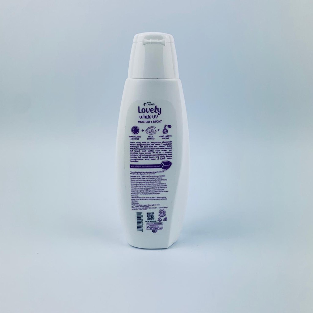 Emeron Lovely White UV/Hand Body Lotion/Moisture &amp; Bright/Whith/200ml